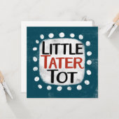 Little Tater Totグリーティングカード カード (正面/裏面インサイチュ)