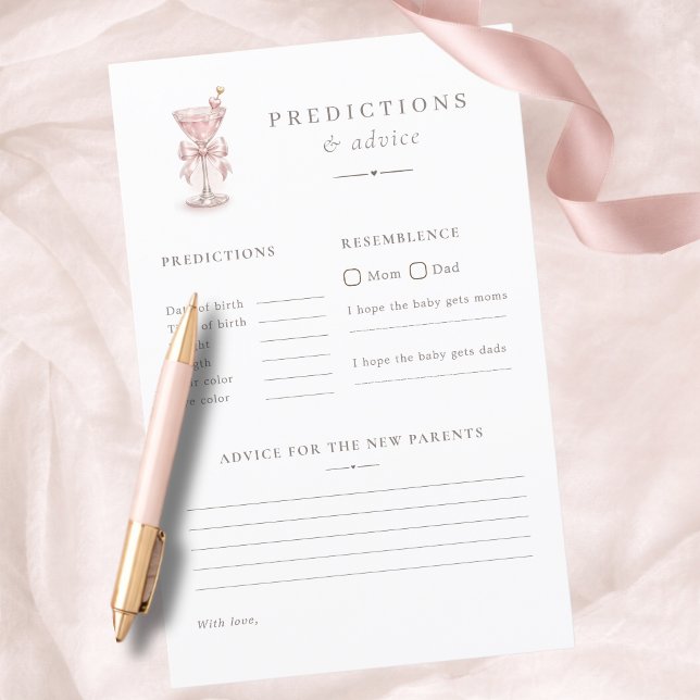 Little Tini Baby Shower Game Predictions & Advice (クリエイターアップロード済み)