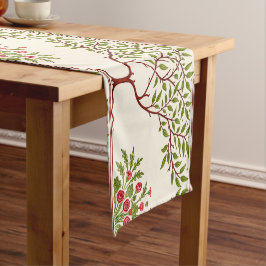 Little Tree Frieze for William Morris ショートテーブルランナー