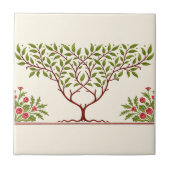 Little Tree Frieze for William Morris タイル (正面)