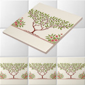Little Tree Frieze for William Morris タイル