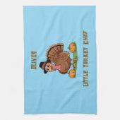 Little Turkey Chef Towel – Thanksgiving Gift キッチンタオル (縦)