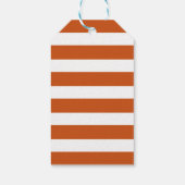 Little Turkey Thanksgiving 1st Birthday Thank You ギフトタグ (裏面)