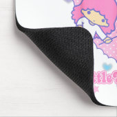 Little Twin Stars Retro Logo Valentine Tee  マウスパッド (コーナー)