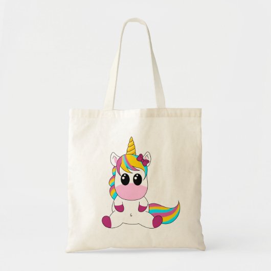 Little Unicorn トートバッグ (正面)