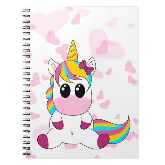 Little Unicorn ノートブック (正面)