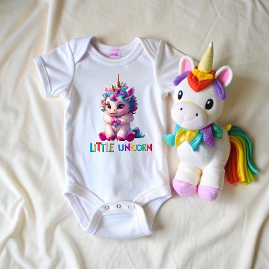 Little Unicorn ベビーボディスーツ