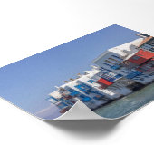 Little Venice in Mykonos ポスター (角)