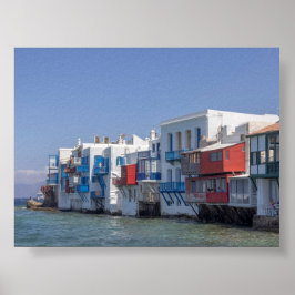 Little Venice in Mykonos ポスター