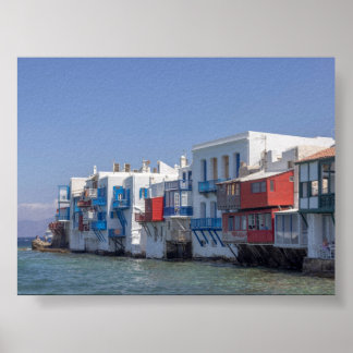 Little Venice in Mykonos ポスター