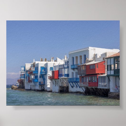 Little Venice in Mykonos ポスター (正面)