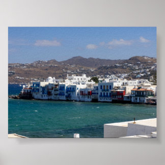Little Venice in Mykonos ポスター