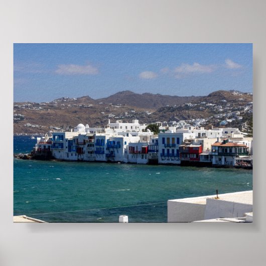 Little Venice in Mykonos ポスター (正面)