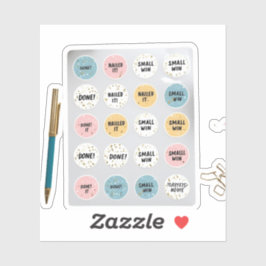 Little Victores」ステッカー：毎日祝のW シール