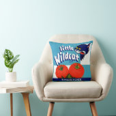 Little Wildcat Tomattomates crateラベル クッション (椅子)