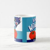 Little Wildcat Tomattomates crateラベル コーヒーマグカップ (中央)