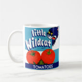 Little Wildcat Tomattomates crateラベル コーヒーマグカップ (左)