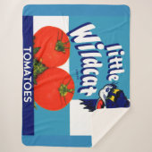 Little Wildcat Tomattomates crateラベル シェルパブランケット (正面)