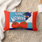 Little Wildcat Tomattomates crateラベル ランバークッション (ブランケット)