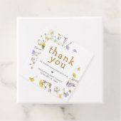 Little Wildflower Baby Shower フェイバータグ (インサイチュ)