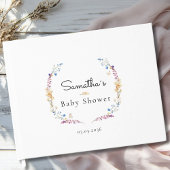 Little Wildflower Boho Dream - Baby Shower ゲストブック
