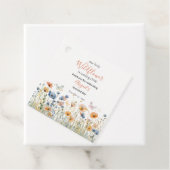Little Wildflower Butterfly Meadow 1st Birthday フェイバータグ (インサイチュ)