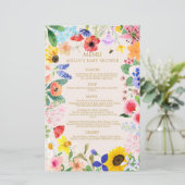 Little wildflower mama to Bee Baby Showerメニュー (スタンド正面)