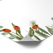 Little Wildflower On The Way秋 ポスター (角)