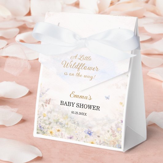 Little Wildflower Spring Meadow Pastel Floral フェイバーボックス