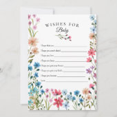 Little Wildflower Wishes for The Keepsake Card 招待状 (正面)