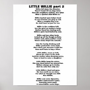LITTLE WILLIE POSAL part 2 ポスター