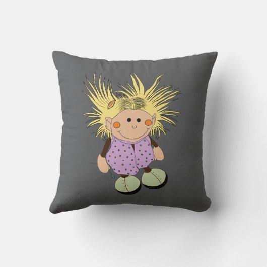 "Little Witch" クッション (裏面)