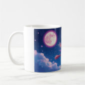 Little Witch Mug | 魔法の夜空のコーヒーカップ コーヒーマグカップ (左)