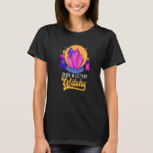 Little Witchy Crystal Divination Ball Tarot Cards Tシャツ (正面)