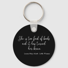 Little Women引用文II – 手書きスタイル キーホルダー