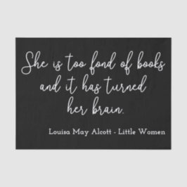 Little Women引用文II – 手書きスタイル 薄葉紙