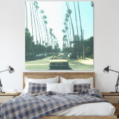 Little Yellow Car キャンバスプリント (インサイチュ (寝室))