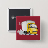 Little Yellow Cartoon Truck for Kids! 缶バッジ (正面&裏面)