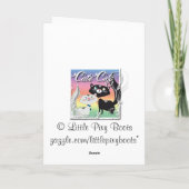 LittlePixyBoots - *Blacky* Kitty Cat シーズンカード (裏面)