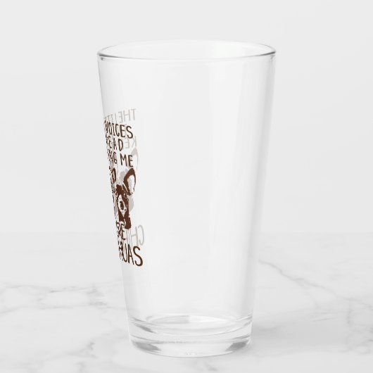 Littlesの声はより多くのチワワを得ます タンブラーグラス (左)