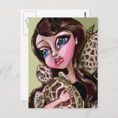 LittleTurtenessポストカードを試す ポストカード (正面/裏面)