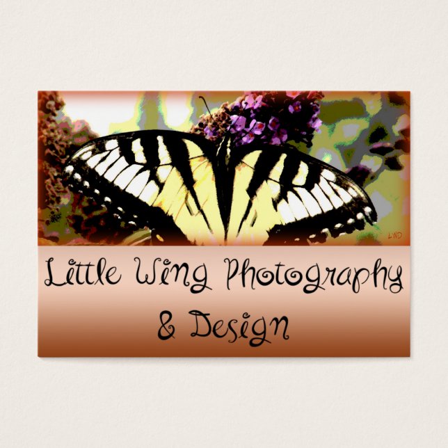 littlwingdesignギャラリー名刺 (正面)