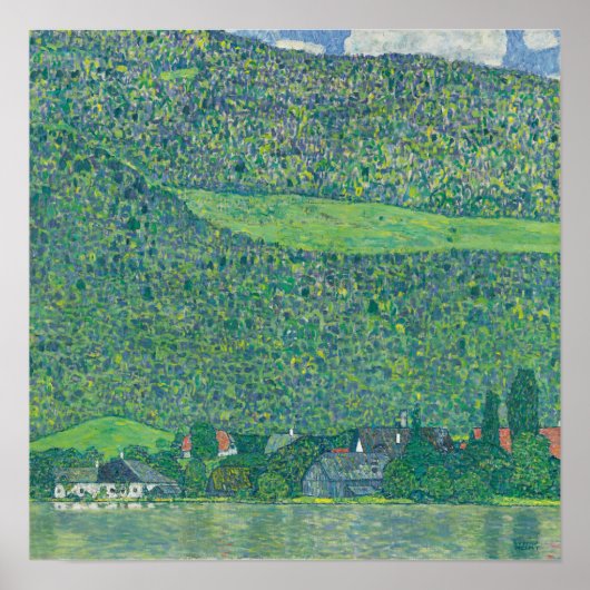 Litzlberg am Attersee — Gustavクリムト(1915) ポスター (正面)