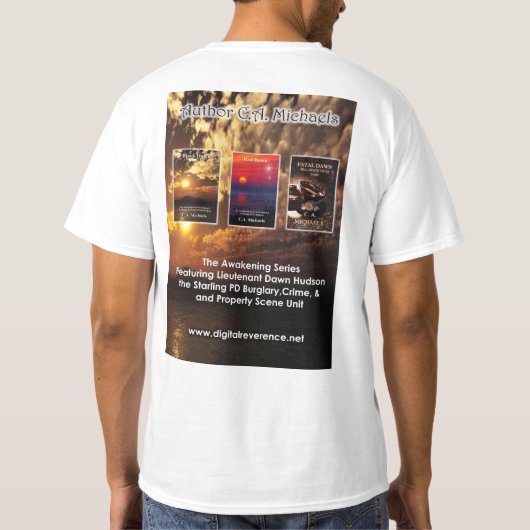 Liuetenant Dawn Hudson new Tシャツ (裏面)