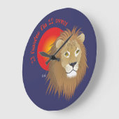 Liun 23ファナドゥールフィン22 avust Uhr ラージ壁時計 (傾斜)