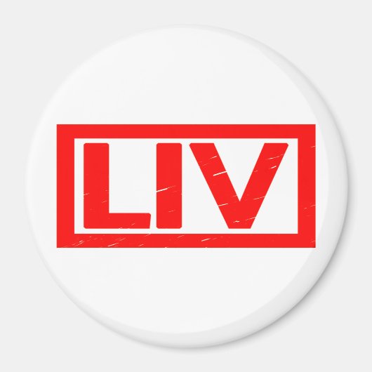 Livスタンプ マグネット (正面)