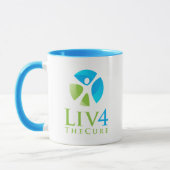 Liv4TheCureのマグ マグカップ (左)