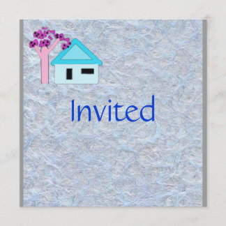 Livartの引っ越し祝いパーティーカード 招待状