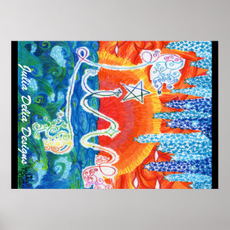 "Live" 20" x 28"ポスター ポスター