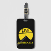 Live Ambiothically Lagage Tag ラゲッジタグ (正面縦)